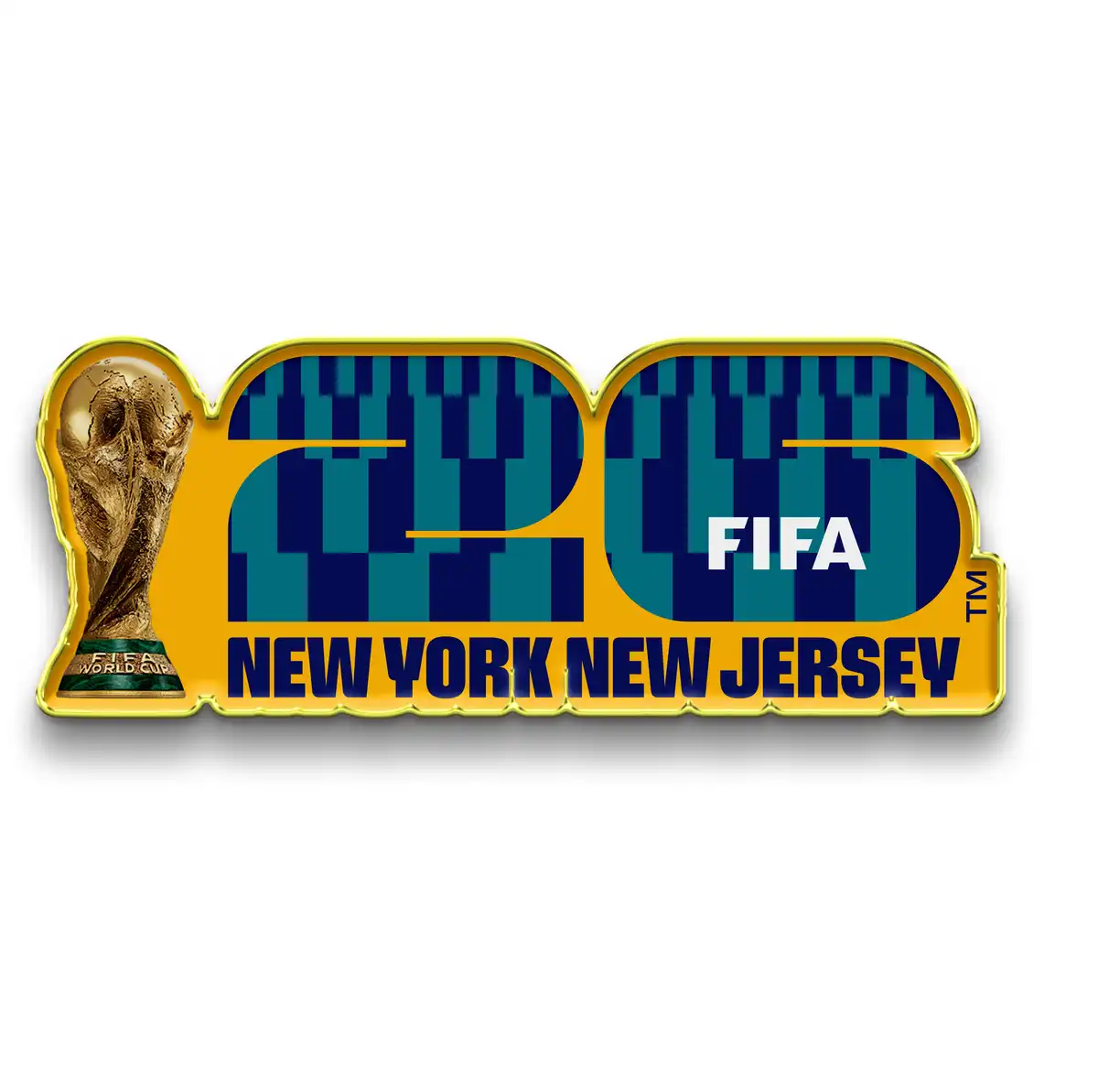 2026 WORLD CUP HOST CITY NEW YORK/NEW JERSEY HAT PIN
