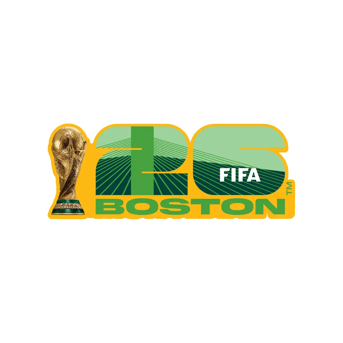 2026 WORLD CUP HOST CITY BOSTON MAGNET