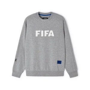 FIFA ESSENTIALS LOGO GREY SWEATSHIRT - MEN'S