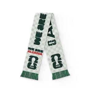 2026 WORLD CUP WE ARE ALGERIA SCARF