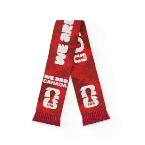 2026 WORLD CUP WE ARE CANADA SCARF