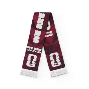 2026 WORLD CUP WE ARE QATAR SCARF