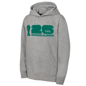 2026 WORLD CUP GUADALAJARA GREY HOODIE - UNISEX
